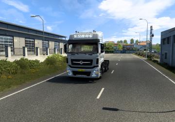 Мод Dongfeng D7V версия 1.0 для Euro Truck Simulator 2 (v1.40.x, 1.41.x)