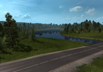 Дополнение к карте ProMods+RusMap версия 1.0 для Euro Truck Simulator 2 (v1.32.x)