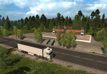 Дополнение к карте ProMods+RusMap версия 1.0 для Euro Truck Simulator 2 (v1.32.x)