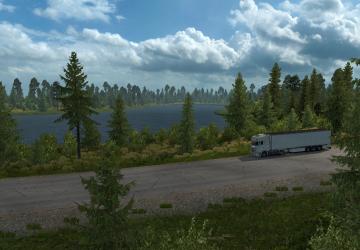 Дополнение к карте ProMods+RusMap версия 1.0 для Euro Truck Simulator 2 (v1.32.x)