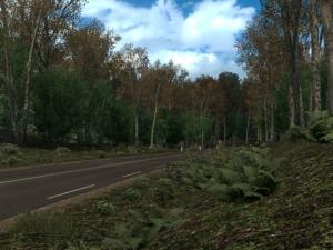 Мод Early Autumn Weather Mod версия 5.2 для Euro Truck Simulator 2 (v1.28.x)