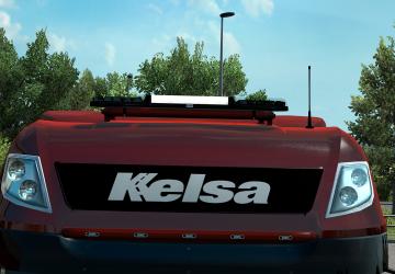 Мод Ecco beacon bars add-on for: «Kelsa lightbar» v1.0 для Euro Truck Simulator 2 (v1.31.x, 1.32.x)