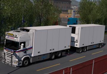 Мод Ekeri Tandem trailers addon by Kast версия 1.1 для Euro Truck Simulator 2 (v1.31.x)