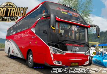 Мод EP4 Laksana SR2 XHD версия 1.0 для Euro Truck Simulator 2 (v1.35.x, 1.36.x)