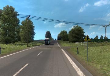 Мод Europe Reskin версия 1.0 для Euro Truck Simulator 2 (v1.36.x, - 1.40.x)