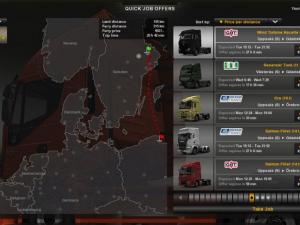 Мод EXP x7 and money x7 версия 1.1 для Euro Truck Simulator 2 (v1.27.х, 1.28.x)