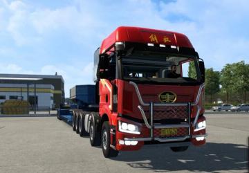 Мод FAW J6P версия 1.2 для Euro Truck Simulator 2 (v1.40.x, 1.41.x)