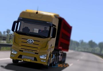 Мод FAW J7 версия 2.0 для Euro Truck Simulator 2 (v1.40.x, 1.41.x)