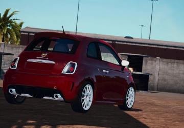 Мод Fiat 500 Abarth версия 1.0 для Euro Truck Simulator 2 (v1.31.x, 1.32.x)