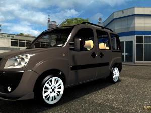 Мод Fiat Doblo 2009 версия 1.1 для Euro Truck Simulator 2 (v1.28.x, 1.30.x)