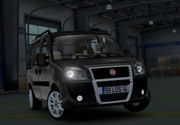 Мод Fiat Doblo 2009 версия 1.3 для Euro Truck Simulator 2 (v1.33.x, 1.34.x)