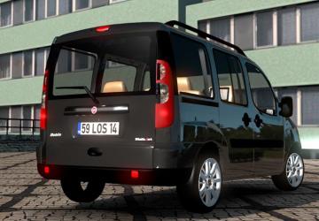 Мод Fiat Doblo 2009 версия 1.4 для Euro Truck Simulator 2 (v1.35.x)