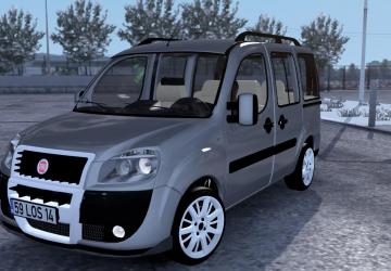 Мод Fiat Doblo 2009 версия 2.4 для Euro Truck Simulator 2 (v1.47.x)