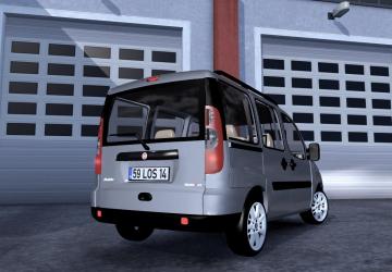 Мод Fiat Doblo 2009 версия 2.4 для Euro Truck Simulator 2 (v1.47.x)