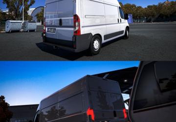 Мод Fiat Ducato 2018 версия 1.6 для Euro Truck Simulator 2 (v1.49.x)