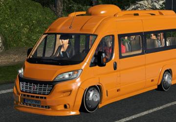 Мод Fiat Ducato версия 1.1 для Euro Truck Simulator 2 (v1.31.x, - 1.33.x)