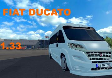 Мод Fiat Ducato версия 1.1 для Euro Truck Simulator 2 (v1.33.x, 1.34.x)