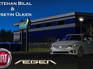 Мод Fiat Egea/Tipo версия 1.6 для Euro Truck Simulator 2 (v1.25-1.26.x)