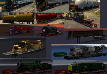 Мод Фикс для Chris45 Trailers Pack 9.10 версия 1.0 для Euro Truck Simulator 2 (v1.32.x)