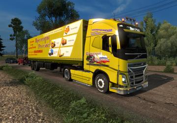 Фикс для карты «Российские просторы» v7.0 v1.0 для Euro Truck Simulator 2 (v1.33.x)