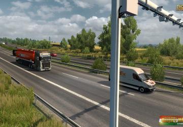 Карту Карта Венгрии версия 1.3 для Euro Truck Simulator 2 (v1.33.x, 1.34.x)