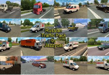 Мод Фикс для пака русского траффика от Jazzycat v2.4 для Euro Truck Simulator 2 (v1.31.x, 1.32.x)