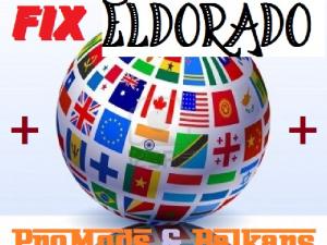 Мод Фикс для соединения Eldorado + ProMods + Balkans v31.08.17 для Euro Truck Simulator 2 (v1.28.x)