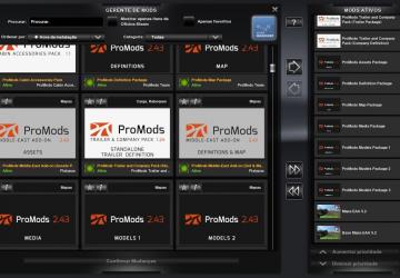 Мод Фикс Промодс + EAA версия 2.1 для Euro Truck Simulator 2 (v1.36.x)