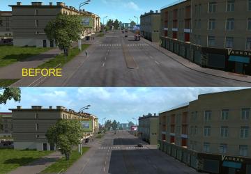 Мод Fix for Rusmap Shadows версия 2.1 для Euro Truck Simulator 2 (v1.36.x, - 1.39.x)