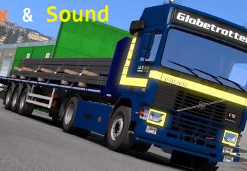 Мод Fix & Sound Volvo F12 – F16 версия 1.0 для Euro Truck Simulator 2 (v1.31.x, 1.32.x)