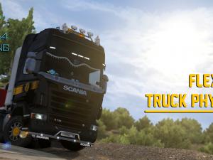 Мод Flexible Truck Physics версия 1.1 для Euro Truck Simulator 2 (v1.28.x)