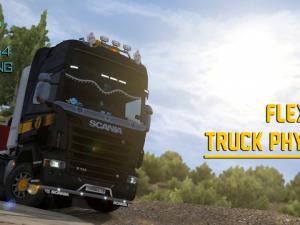 Мод Flexible Truck Physics версия 1.2 для Euro Truck Simulator 2 (v1.28.x)