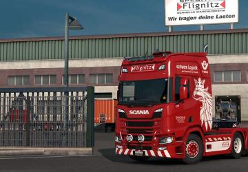 Мод Flignitz Trucks skins версия 1.0 для Euro Truck Simulator 2 (v1.35.x)