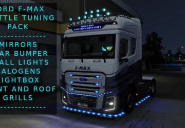 Мод Ford F-Max Tuning Pack версия 1.0 для Euro Truck Simulator 2 (v1.43.x)