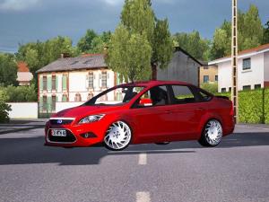 Мод Ford Focus версия 1.0 для Euro Truck Simulator 2 (v1.27.x)