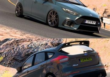 Мод Ford Focus RS версия 2.0 для Euro Truck Simulator 2 (v1.40.x, 1.41.x)