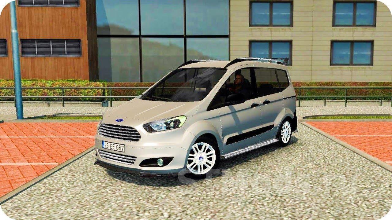 Ford Tourneo Courier версия 2.5 для Euro Truck Simulator 2 (v1.58.x)