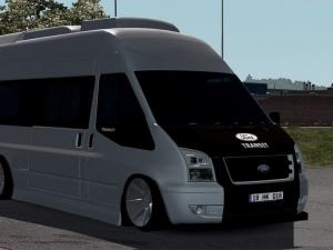 Мод Ford Transit 2010 версия 1.0 для Euro Truck Simulator 2 (v1.28.x, 1.30.x)