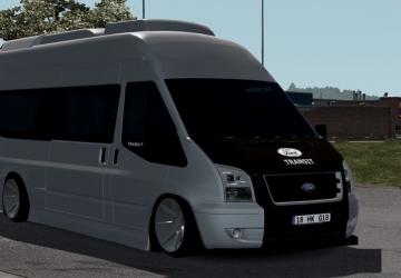 Мод Ford Transit 2010 версия 1.1 для Euro Truck Simulator 2 (v1.31.x, 1.32.x)