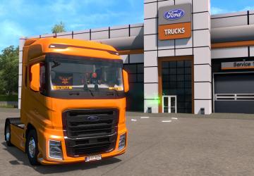 Мод Ford Trucks F-MAX версия 1.1 для Euro Truck Simulator 2 (v1.35.x, 1.36.x)