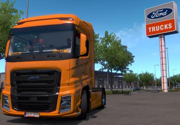 Мод Ford Trucks F-MAX версия 1.1 для Euro Truck Simulator 2 (v1.35.x, 1.36.x)