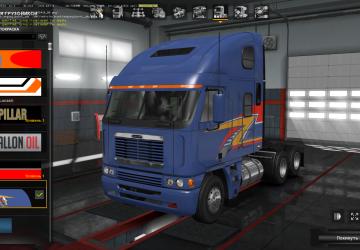 Мод Freightliner Argosy версия 14.07.19 для Euro Truck Simulator 2 (v1.35.x, 1.36.x)