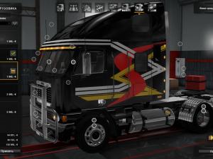 Мод Freightliner Argosy версия 25.11.17 для Euro Truck Simulator 2 (v1.28.x, 1.30.x)