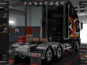 Мод Freightliner Argosy версия 25.11.17 для Euro Truck Simulator 2 (v1.28.x, 1.30.x)