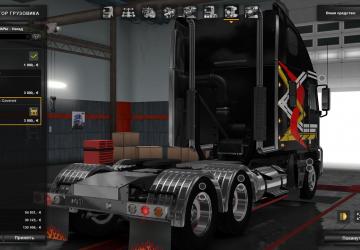 Мод Freightliner Argosy версия 2.3.2 от 23.03.18 для Euro Truck Simulator 2 (v1.27.x, - 1.30.x)