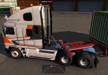 Мод Freightliner Argosy версия 2.5 для Euro Truck Simulator 2 (v1.37.x)