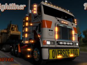 Мод Freightliner FLB версия 2.0.1 для Euro Truck Simulator 2 (v1.28.x, 1.30.x)