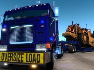 Мод Freightliner FLB версия 2.0.1 для Euro Truck Simulator 2 (v1.28.x, 1.30.x)