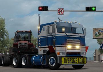 Мод Freightliner FLB версия 2.0.3 для Euro Truck Simulator 2 (v1.32.x)