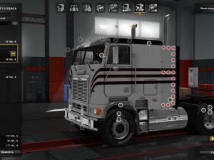 Мод Freightliner FLB версия 2.0 для Euro Truck Simulator 2 (v1.28.x, 1.30.x)